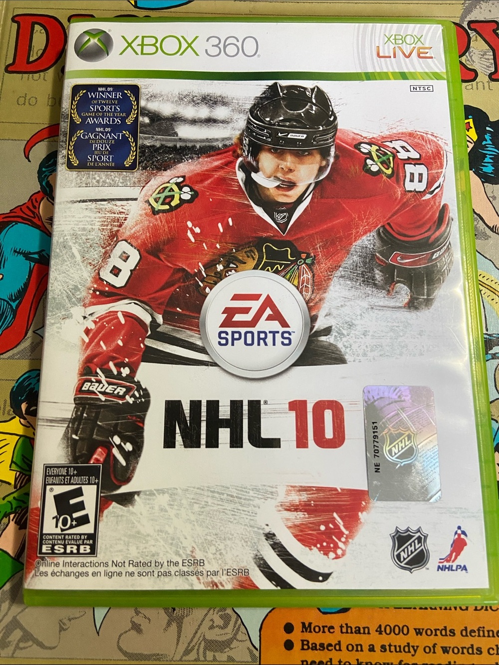NHL 10 (Microsoft Xbox 360, 2009)